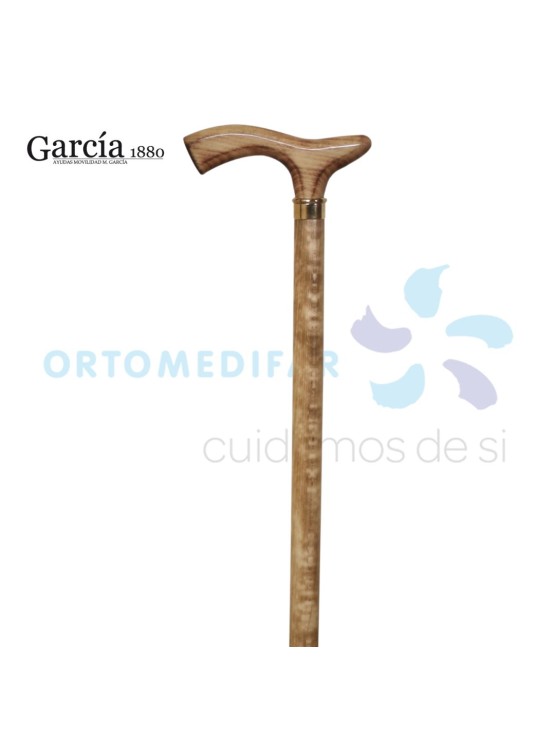 BENGALA 110 PUNHO RECTO EM FAIA FLAMEJADA